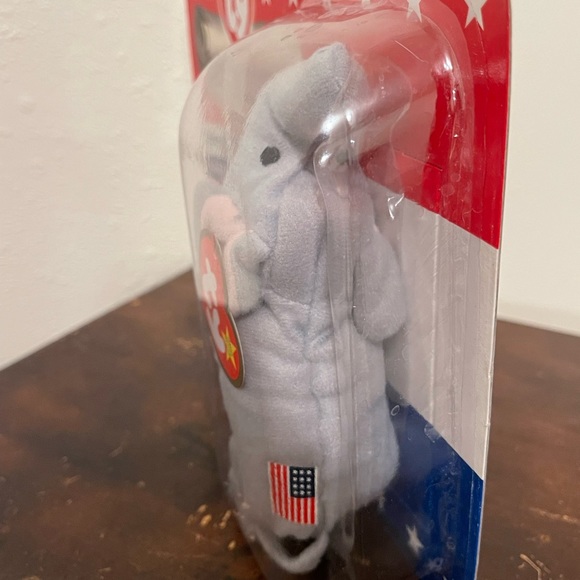 Righty The Elephant Republican TY Teenie Beanie Baby Vintage McDonald’s 96. - Picture 4 of 7